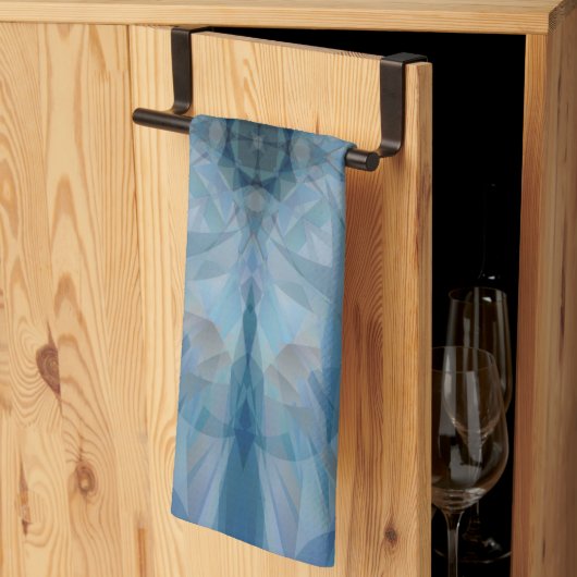 Linge De Cuisine Papillons gris (Pliage en tiers)