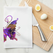 Linge De Cuisine Papillons Imaginaires (Quart Plié)
