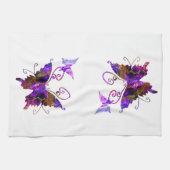 Linge De Cuisine Papillons Imaginaires (Horizontal)