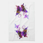 Linge De Cuisine Papillons Imaginaires (Vertical)