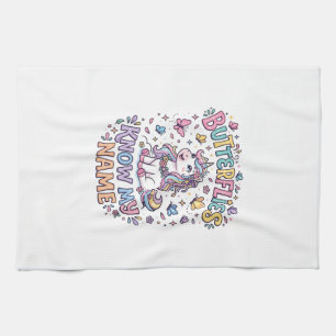 Linge De Cuisine Papillons Licornes Connaissent Mon Nom Charmant Ar