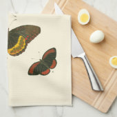 Linge De Cuisine Papillons lumineux par Pieter Cramer (Quart Plié)