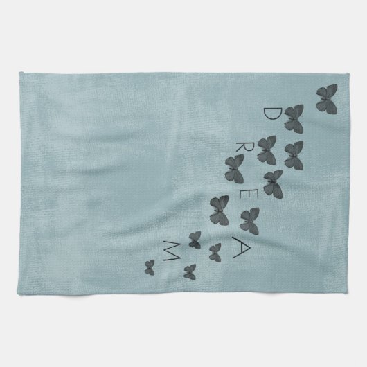 Linge De Cuisine Papillons rêveurs (Horizontal)