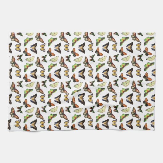 Linge De Cuisine Papillons Vintage (Horizontal)