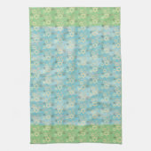 Linge De Cuisine Pâque Bleu et Étoile Verte de David (Vertical)