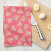 Linge De Cuisine Pâque rose (Quart Plié)