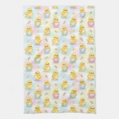 Linge De Cuisine Pâques à l'aquarelle de poussin de bébé mignon (Vertical)