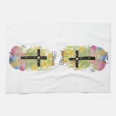 Linge De Cuisine Pâques bénies (Horizontal)