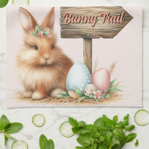 Linge De Cuisine Pâques Bunny