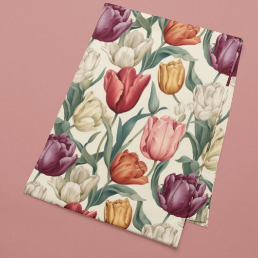 Linge De Cuisine Pâques Fleur de Tulipe