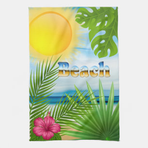 Linge De Cuisine Paradis tropical de Sunrise Beach