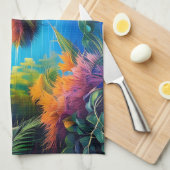 Linge De Cuisine Paradis tropical II (Quart Plié)