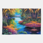 Linge De Cuisine Paradis tropical II (Horizontal)