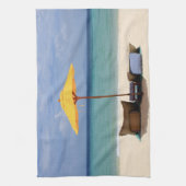Linge De Cuisine Parapluie jaune (Vertical)