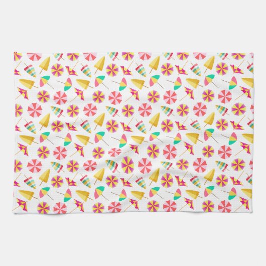 Linge De Cuisine Parapluies (Horizontal)