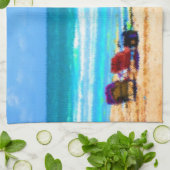 Linge De Cuisine parapluies painterly de planches de surf de (Plié)