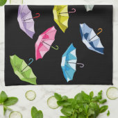 Linge De Cuisine parapluies printanières (Plié)