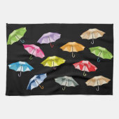 Linge De Cuisine parapluies printanières (Horizontal)