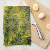 Linge De Cuisine Parasols de plage le long de l'océan (Quart Plié)