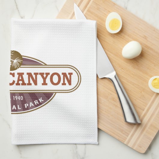 Linge De Cuisine Parc national de Kings Canyon (Quart Plié)