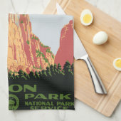 Linge De Cuisine Parc national de Zion (Quart Plié)