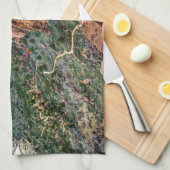 Linge De Cuisine Parc national de Zion de traînée de l'atterrissage (Quart Plié)