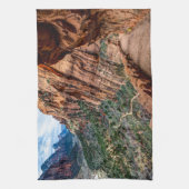 Linge De Cuisine Parc national de Zion de traînée de l'atterrissage (Vertical)