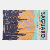 Linge De Cuisine Parc national du Saguaro Arizona Wasson Peak Vinta (Horizontal)