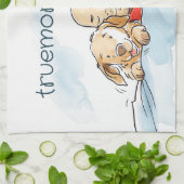 Linge De Cuisine Parents de chiens (Plié)