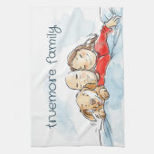Linge De Cuisine Parents de chiens (Vertical)