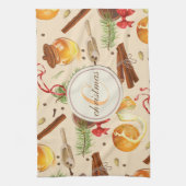 Linge De Cuisine Parfums Vintages de Noël (Vertical)
