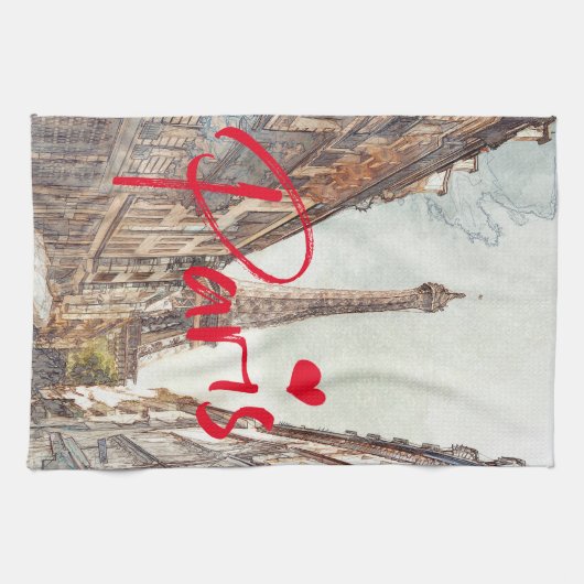 Linge De Cuisine Paris (Horizontal)