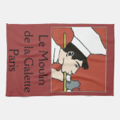 Linge De Cuisine Paris Café, ajouter du texte (Horizontal)