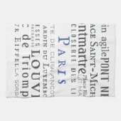 Linge De Cuisine Paris et ses monuments (Horizontal)