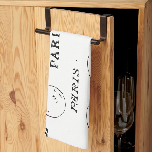 Linge De Cuisine Paris France Cadeaux et Souvenirs (Pliage en tiers)