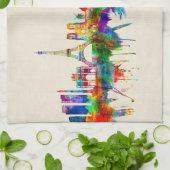 Linge De Cuisine Paris France Skyline (Plié)