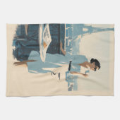 Linge De Cuisine Paris Morning Coffee Elegance (Horizontal)