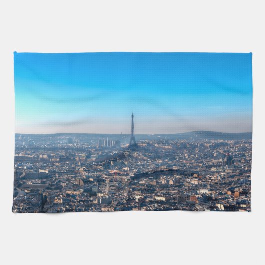 Linge De Cuisine Paris Skyline (Horizontal)