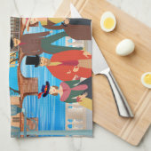 Linge De Cuisine Paris victorien (Quart Plié)