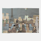 Linge De Cuisine Paris victorien (Horizontal)