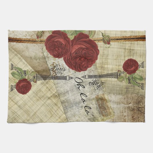 Linge De Cuisine Paris vintage (Horizontal)