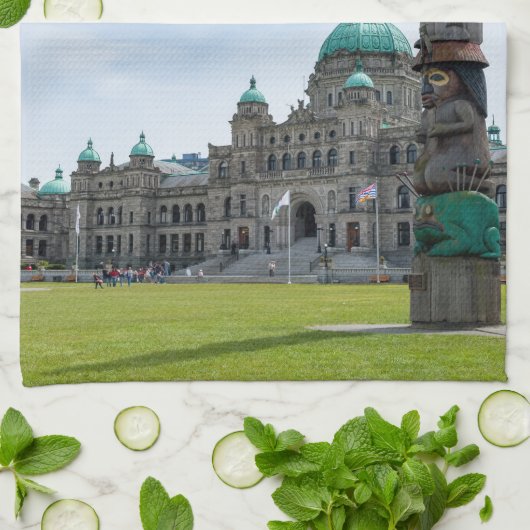 Linge De Cuisine Parlement de la Colombie-Britannique - Victoria, C (Plié)