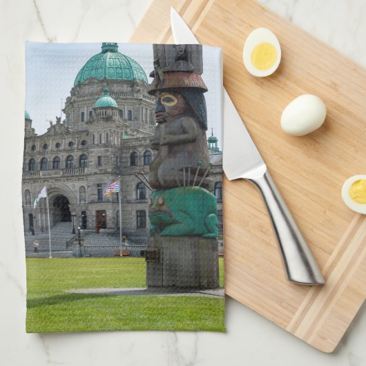 Linge De Cuisine Parlement de la Colombie-Britannique - Victoria, C (Quart Plié)