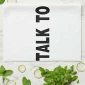 Linge De Cuisine Parler À La Main (Plié)