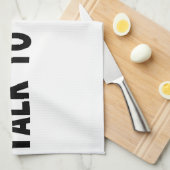 Linge De Cuisine Parler À La Main (Quart Plié)