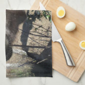 Linge De Cuisine Parler de cheval Brown (Quart Plié)