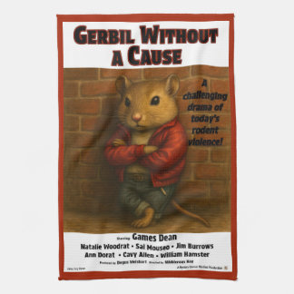 Linge De Cuisine Parodie de film Gerbil Without a Cause