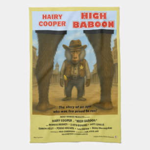 Linge De Cuisine Parodie de film sur les babouins de haut vol
