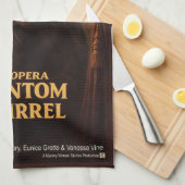 Linge De Cuisine Parodie de l'Opéra Fantôme Écureuil (Quart Plié)