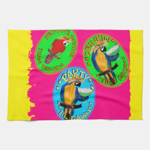 LINGE DE CUISINE PARROTS